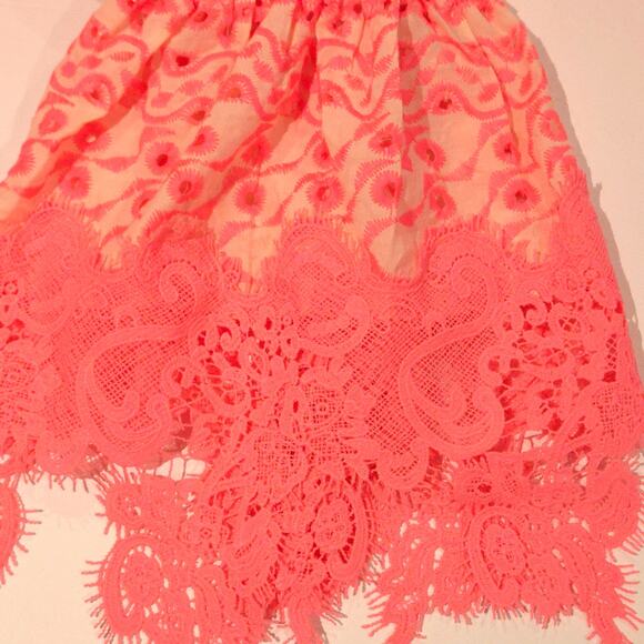 NWT Antico Sartoria 2-Piece Crop Top + Maxi Wrap Skirt Set Eyelet Lace, One Size - Picture 6 of 11